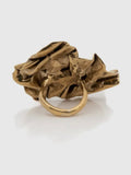 Badlands Abstract Gold Cocktail Ring