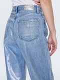 Wes High Rise Barrel Jean in Spellbound