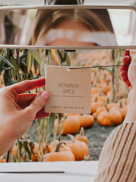 Pumpkin Spice Hanging Air Freshener