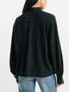 The Crinkle Easy Shirt in Forest Plaid