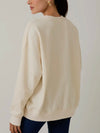 New York Or No Where Sweatshirt in Cream