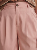 Jayla Wide Leg Trouser 29.5 in Mellow Rose