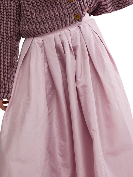 Emilia Full Skirt in Plum Blossom