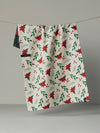 Winter Bloom Luxe Kitchen Towel