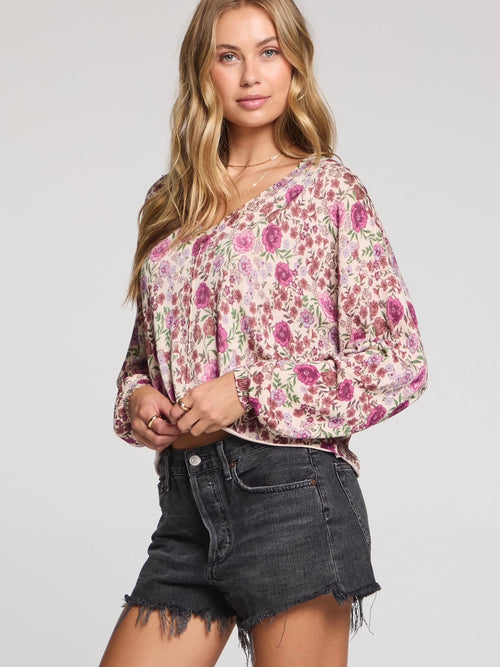 Payton Floral Sweater in Multi