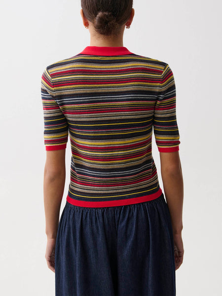 Ashlee Polo in Negroni Stripe