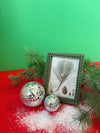 Hobnail Frame in Green