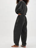Slow It Down Jogger in Black