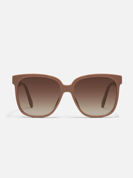 Wide Awake Sunnies in Oat & Brown