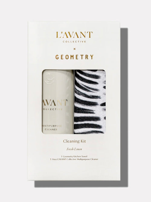 X GEOMETRY Cleaning Kit in Fresh Linen