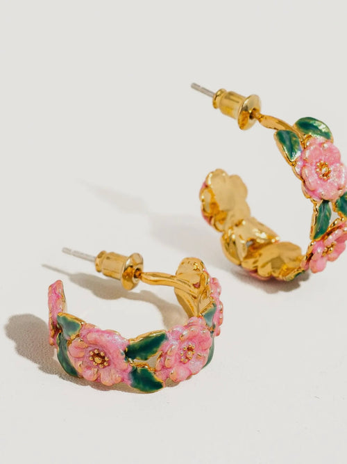 Jocelyn Floral Hoops