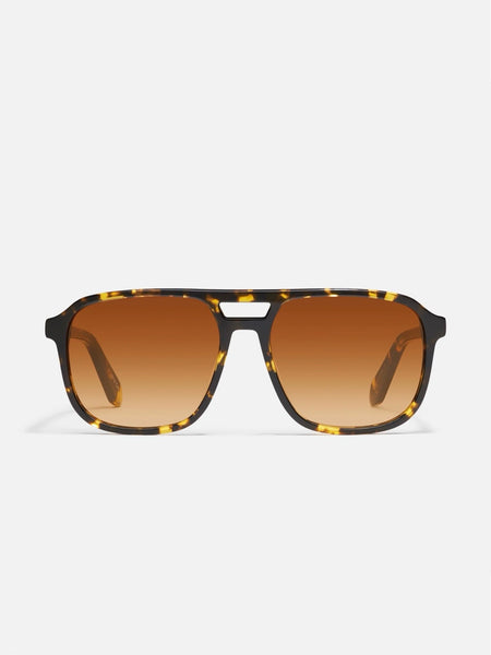 On The Fly Sunnies in Shiny Yellow Tort & Orange