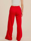 Around The Block Sweats in Red