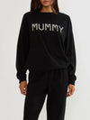Devyn Oversized Sweatshirt in Midnight Mummy