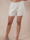Make A Fish Shorts in White