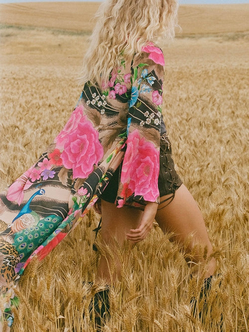 Valley of the Dolls Duster in Jewel