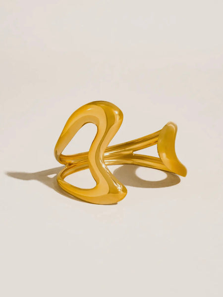 Hailen Abstract Cuff Bracelet