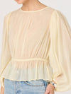 Amie Blouse in Lemon