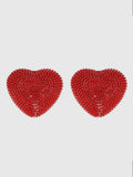 Sweet On You Pave Studs in Red