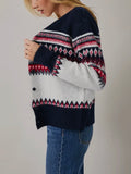 Nordic Nomad Sweater in White