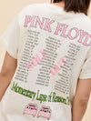 Pink Floyd Momentary Lapse of Reason Tour Tee in Stone Vintage