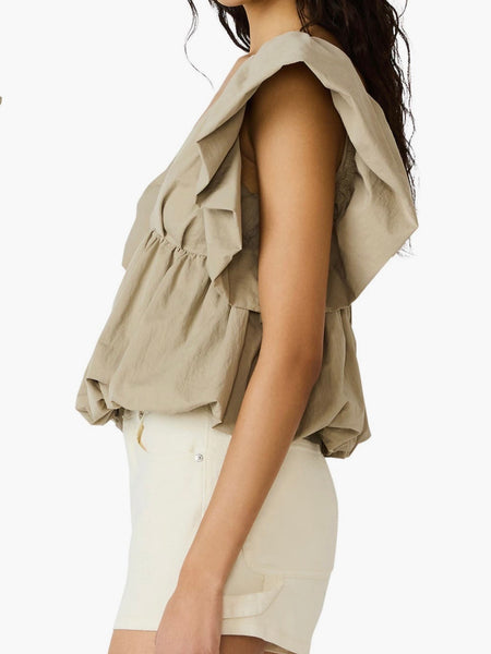 Saskya Top in Khaki