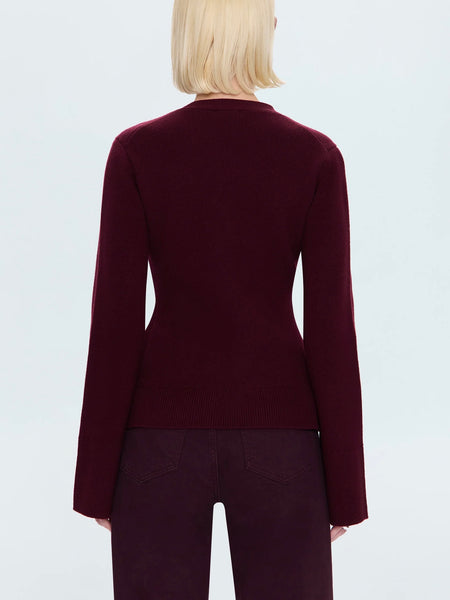 Aeron Sweater in Claret