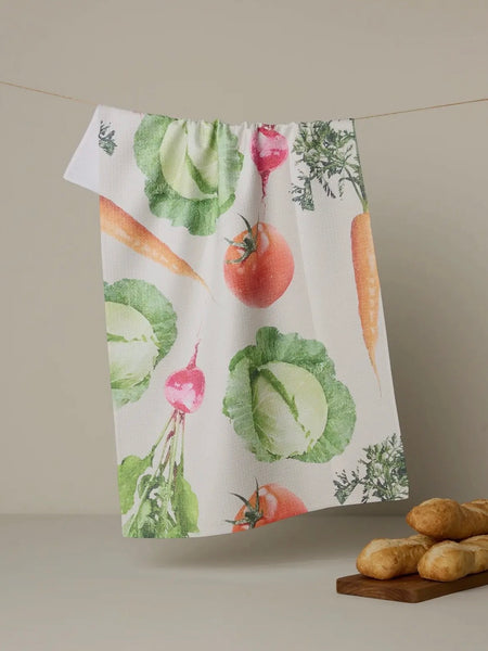 Spring Produce Tea Towel