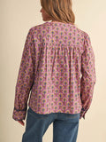 Such A Steph Blouse in Orchid Floral