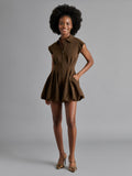 Dyanne Dress in Dark Espresso
