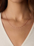 Capri Necklace in Red
