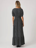 Dottie Maxi Dress in Navy