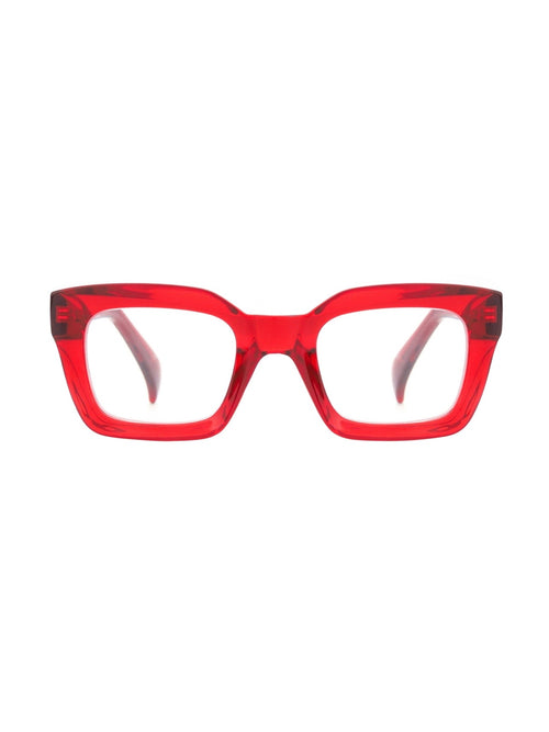 Sophie Readers in Transparent Red
