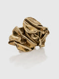 Badlands Abstract Gold Cocktail Ring