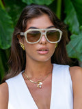 Voyager Sunglasses in Grey Pearl