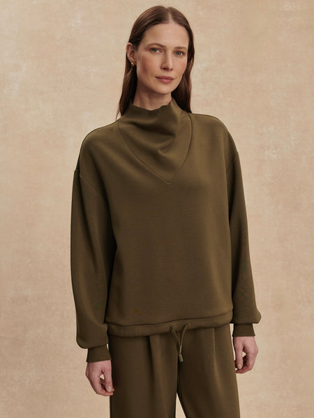 Betsy Sweat in Military Olive