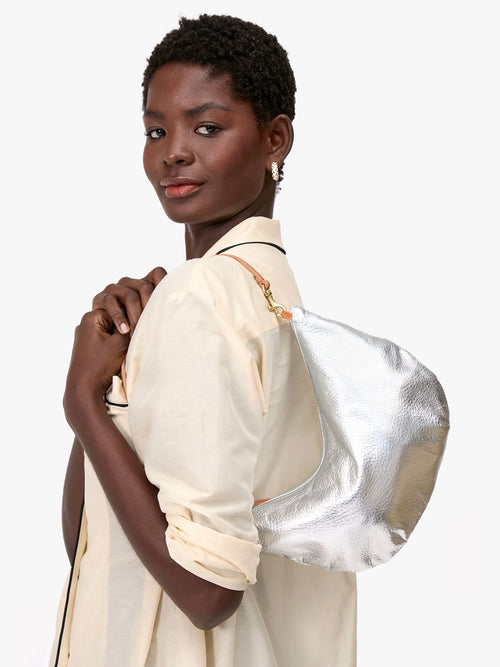 Lune Bag in Lamba Silver