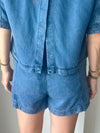 Lenora Shirt in Bleu Jean