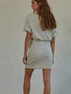 Over You Tee Dress in Cream
