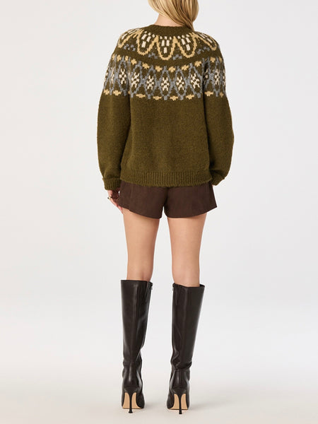Irene Cardigan in Olive