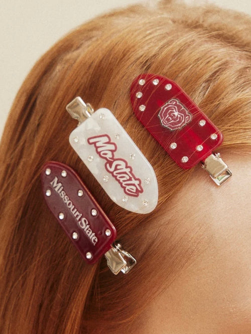 Missouri State University Hair Clip Set