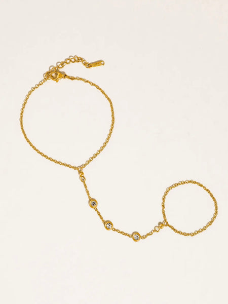 Nadine CZ Hand Chain