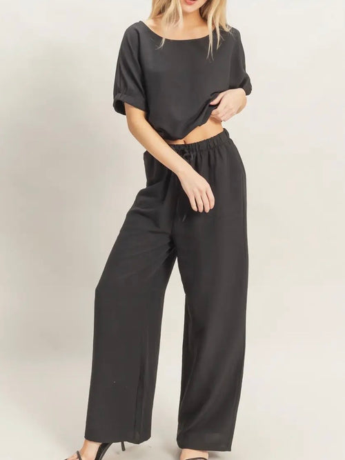 Top To Bottom Set in Black