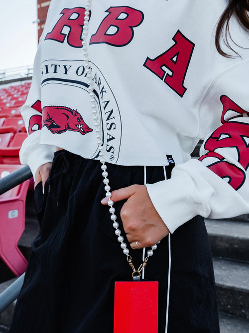Pearl Crossbody Phone Chain