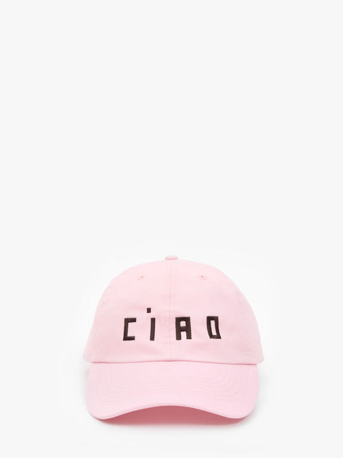 Baseball Hat in Light Pink Embroidered Ciao