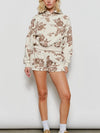 Fancy A Floral Shorts in Cream