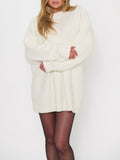 Canyon Tunic Sweater in Marshmallow Knit