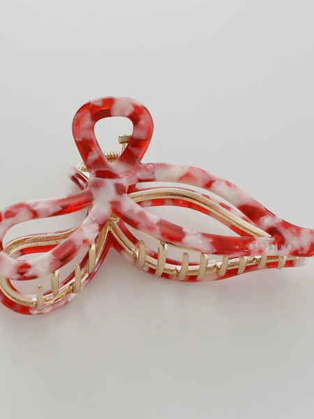 Bow Clip in Red