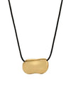 Pebble Necklace in Gold & Black