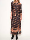 Cassie Dress in Charcoal Frost